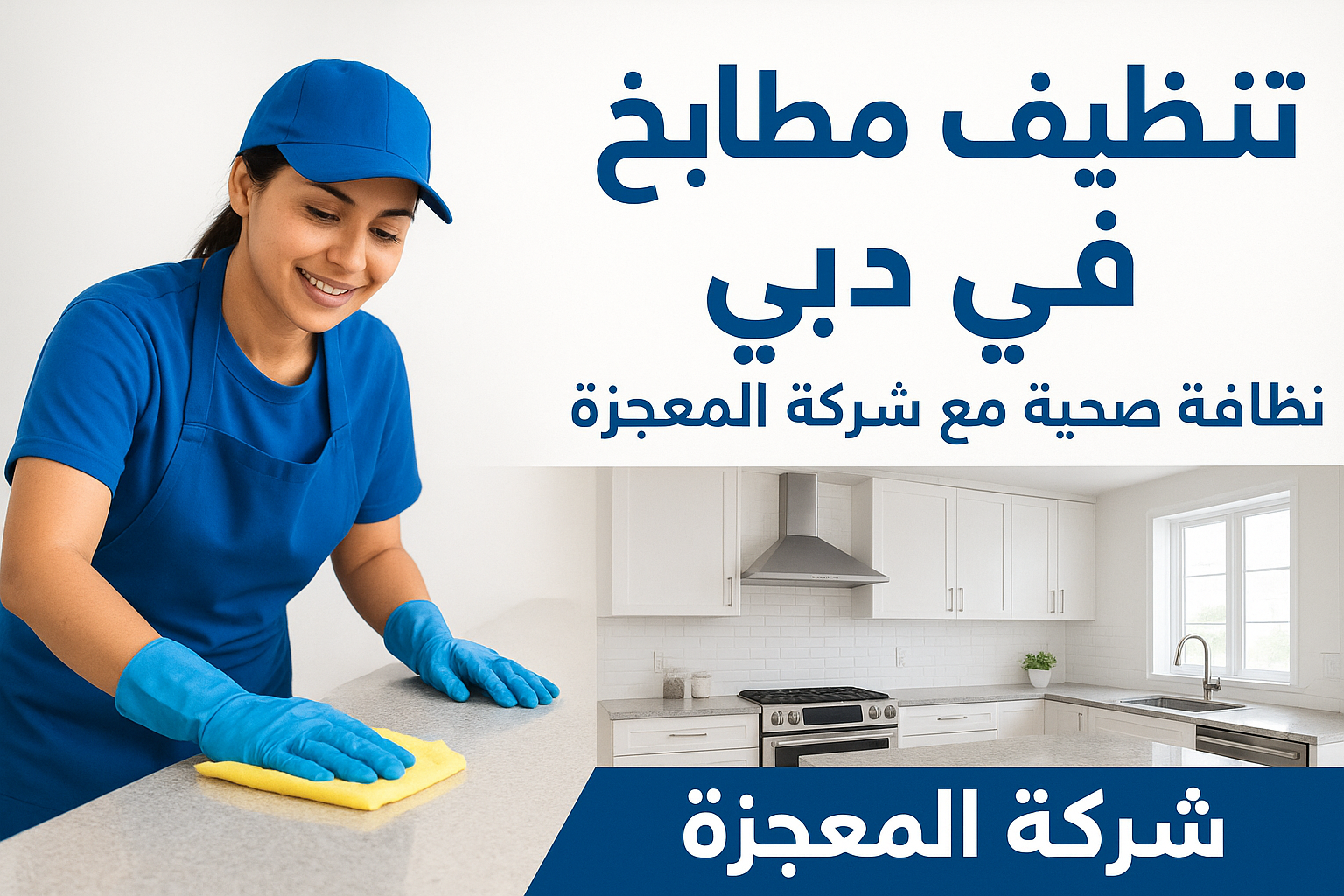 تنظيف مطابخ في دبي – نظافة صحية مع شركة المعجزة