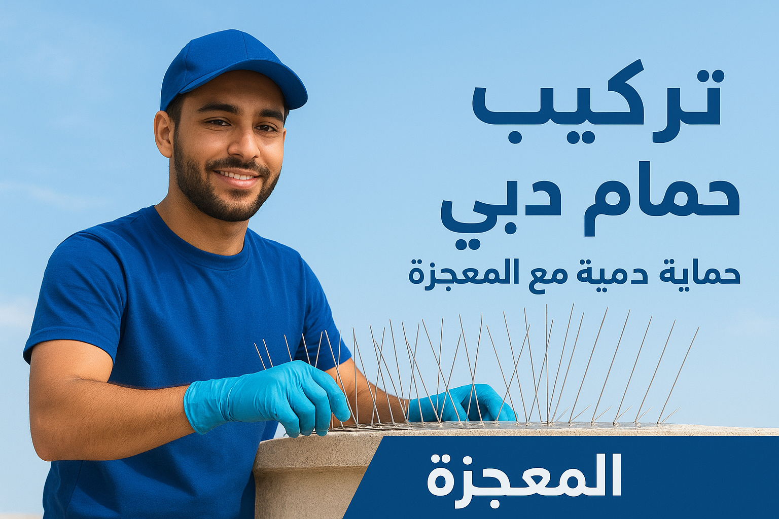 تركيب طارد حمام في دبي – حماية دائمة مع المعجزة