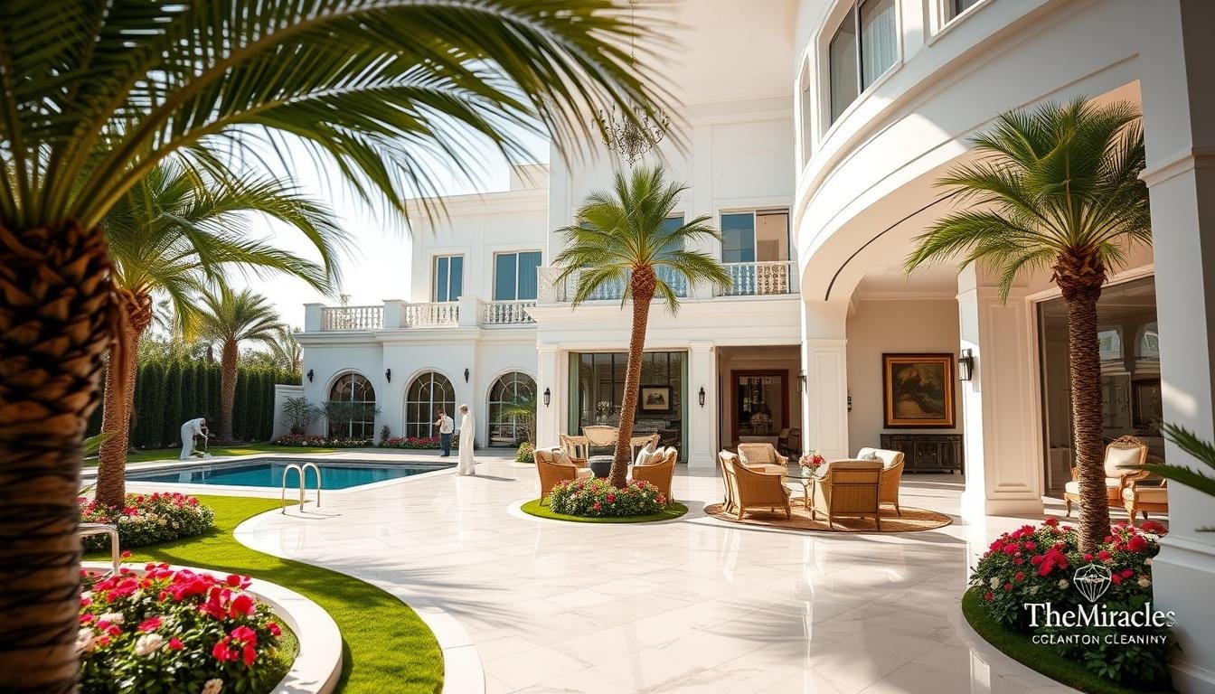 تنظيف فلل في دبي – خدمات شاملة من شركة المعجزة
