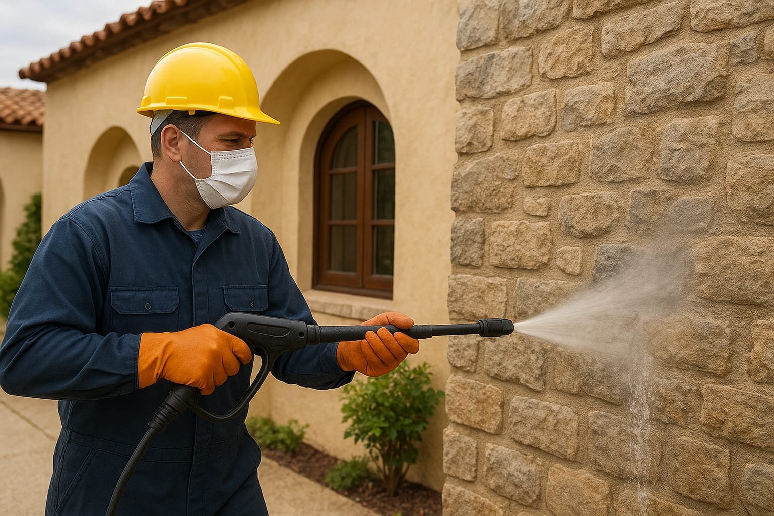 تنظيف واجهات حجرية في دبي – احترافية مع شركة المعجزة